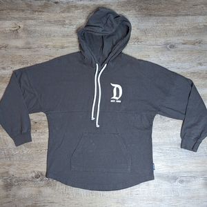 Disneyland Spirit Jersey hoodie sweatshirt hood & pocket size medium authentic